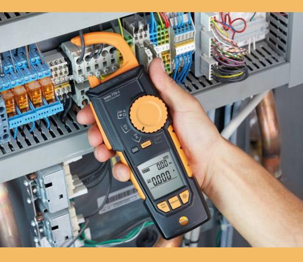 Токоизмерительные клещи в работе