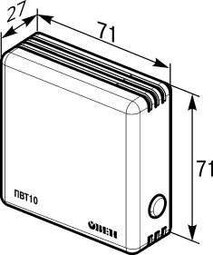 Датчик ОВЕН ПВТ10 установка