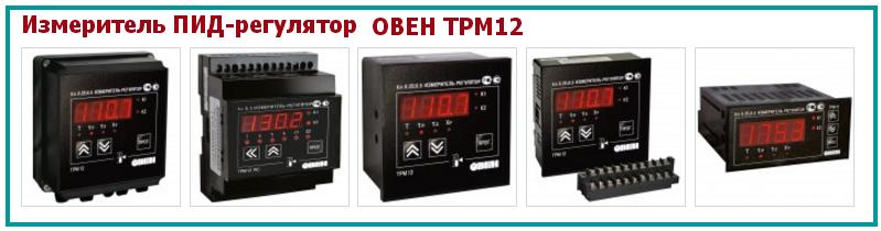 Виды регулятора ТРМ12