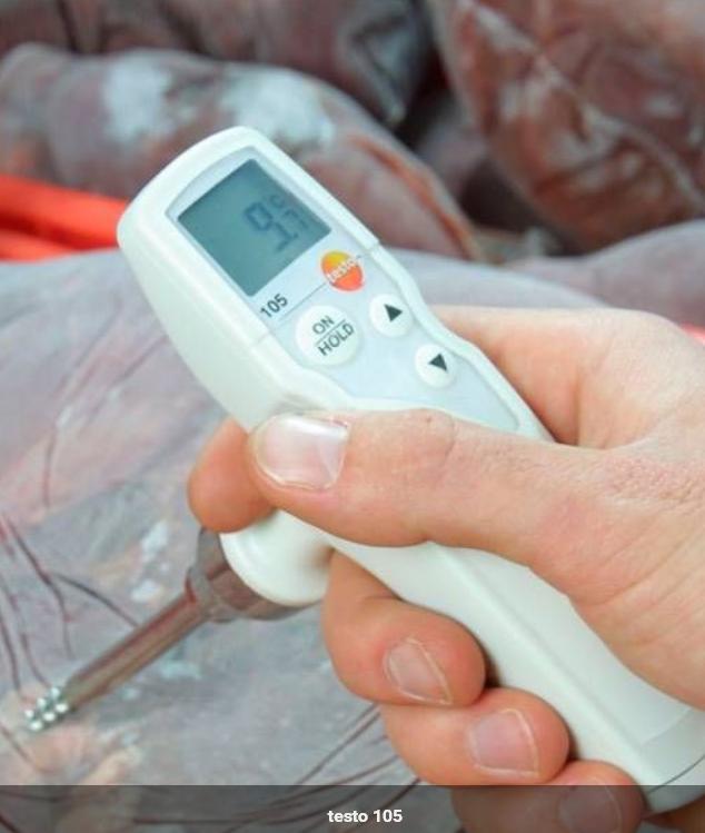 Testo 105 прочный термометр для замороженных продуктов