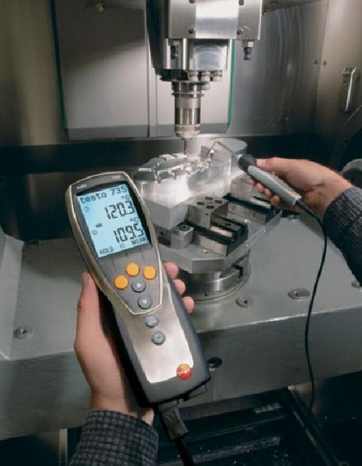 testo   735-2, 3-х канальный прибор измерения температуры